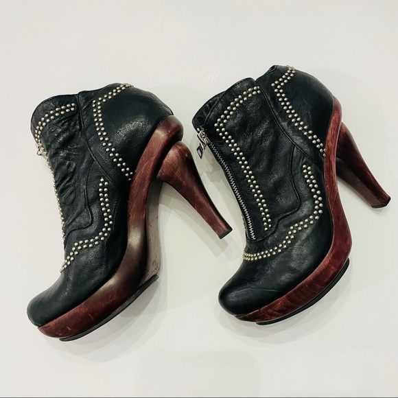 Calleen Cordero Free People Studded Booties 7 - Picture 6 of 13